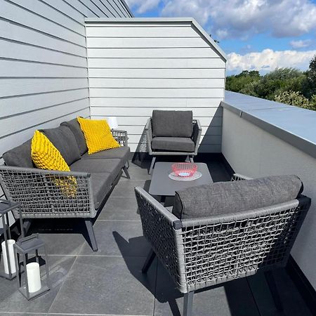 Dorumer Sielhuus 19 Mit Dachterrasse Und Sauna Exterior foto